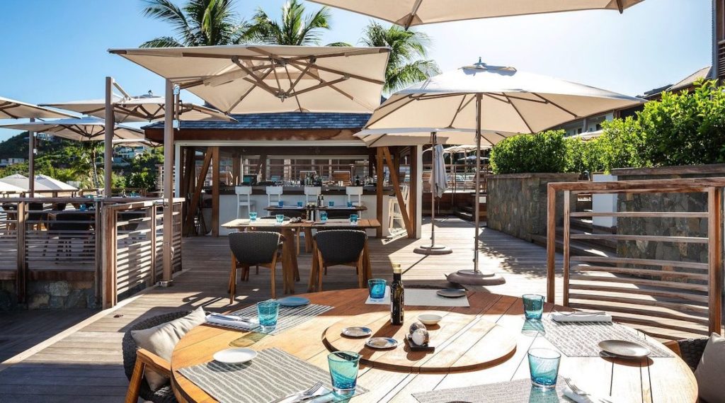 Aux Amis Restaurant St Barts Gourmet Gastronomy at Le Barth